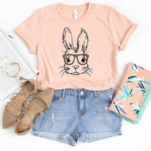 Load image into Gallery viewer, Bunny Leopard Glasses (B9-6)