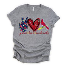 Load image into Gallery viewer, Peace love cardinals