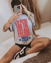 Load image into Gallery viewer, I'm Voting For The Felon (Oversized print)