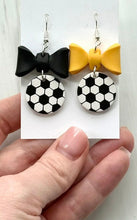 Load image into Gallery viewer, Custom Sports and Bows Earrings
