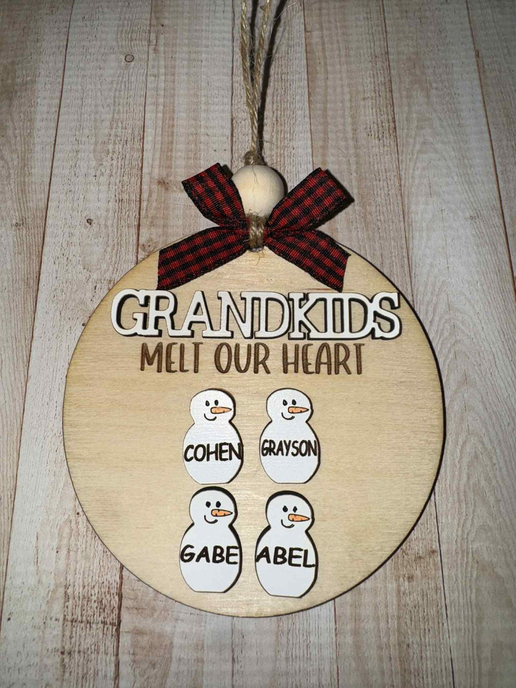 Grandkids Melt My/Our Heart