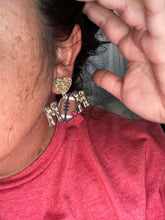 Load image into Gallery viewer, Football Mom Earring