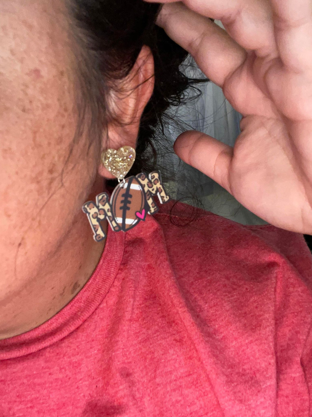 Football Mom Earring