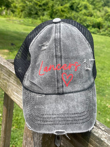 Lakewood Lancers Messy Bun Hat