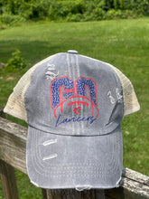 Load image into Gallery viewer, Lakewood Lancers Messy Bun Hat