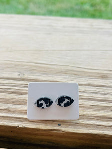 Football Stud Earring