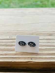 Football Stud Earring