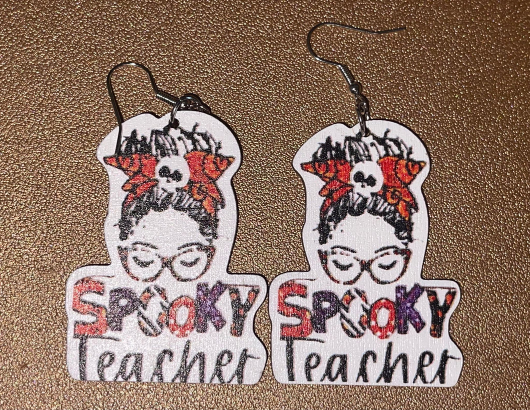 Spooky Teacher eARRING