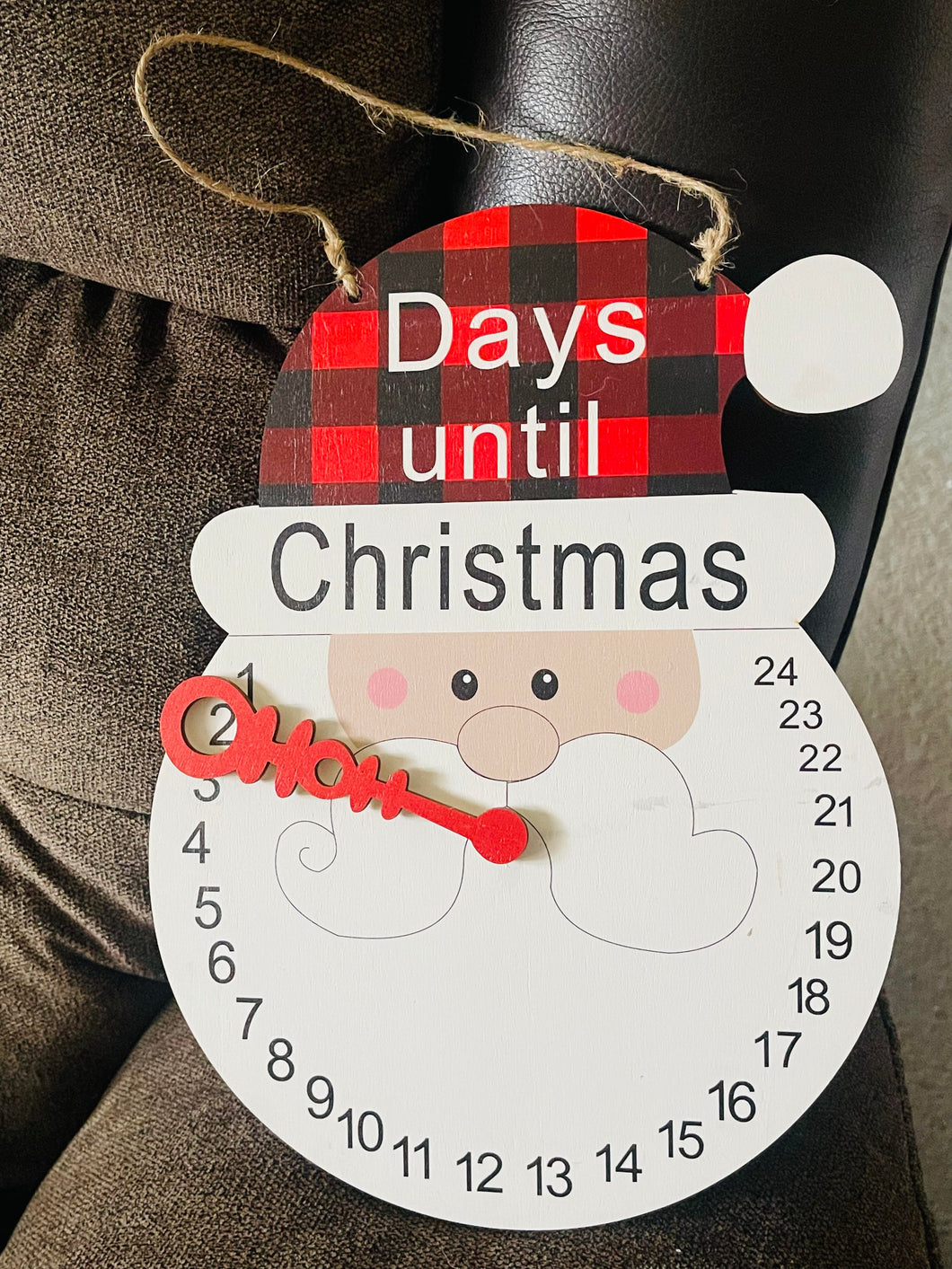 Days until Christmas sign