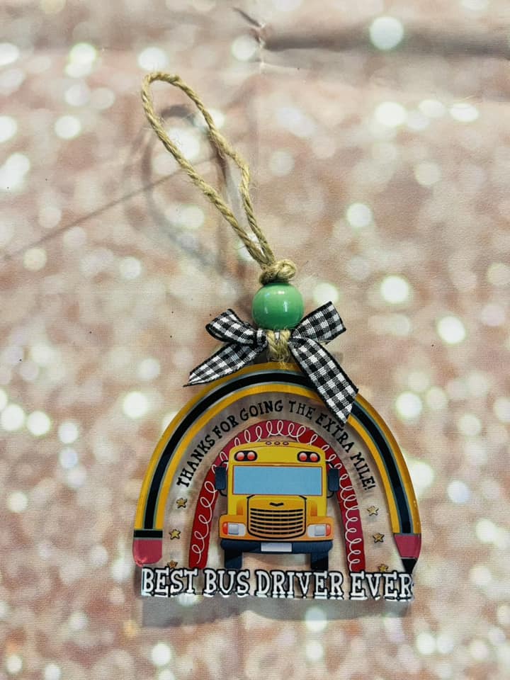 Best Bus Driver Ever Ornament