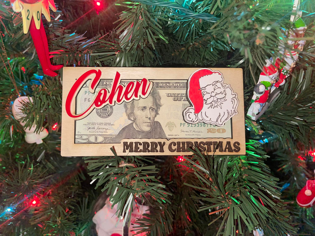 🎅🏽Christmas money Holder