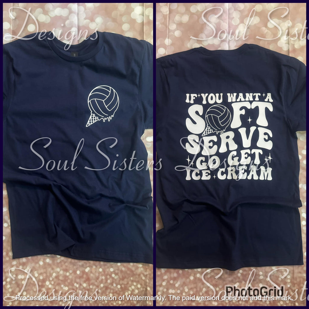 If you want soft serve go get ice cream