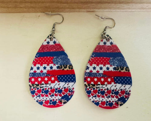 Stars And Stripes Earrings