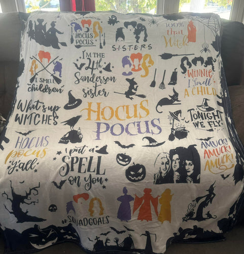 Witch Sisters blanket