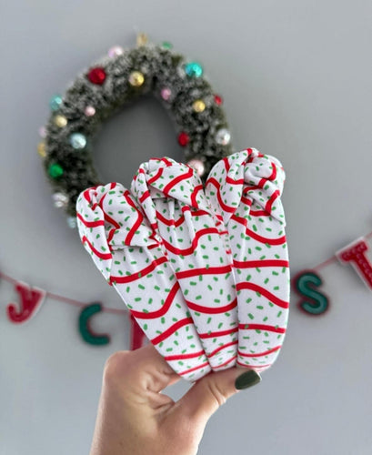 Christmas Tree Cake Headband