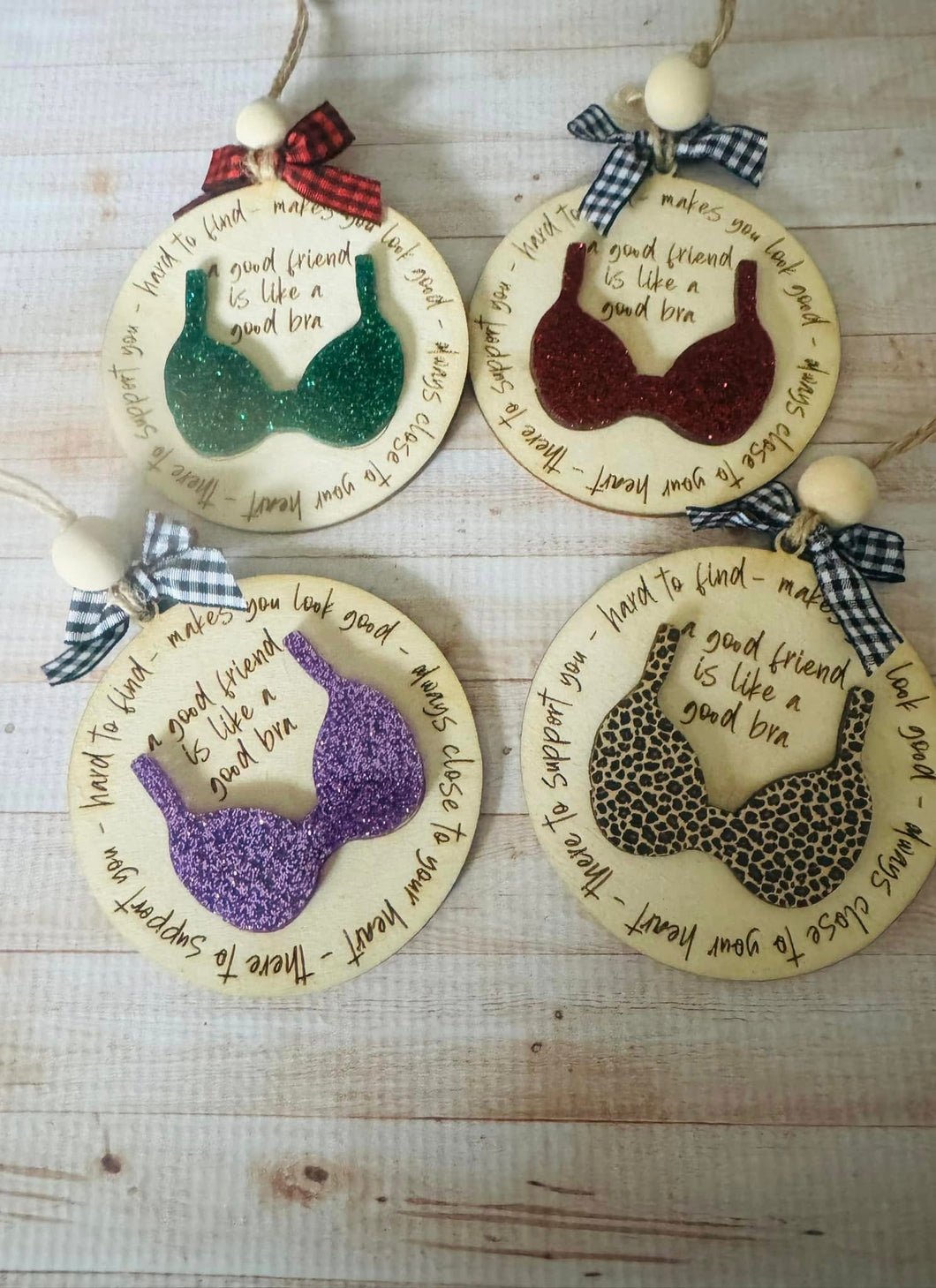 A good Friend Is Like A Good Bra Ornament