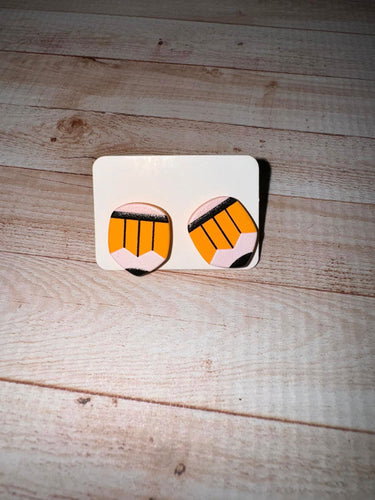 Pencil Stud Earring