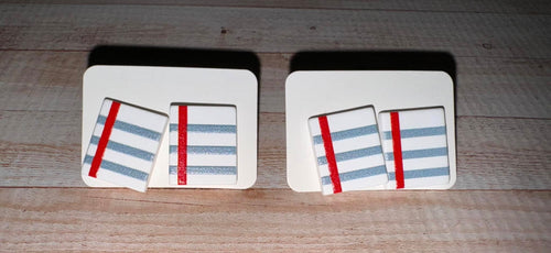 Notebook Stud Earring