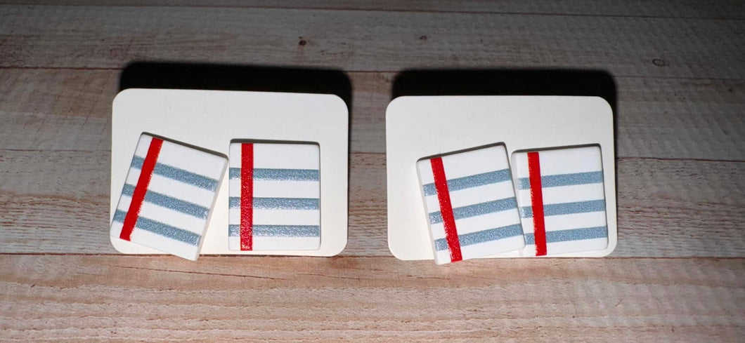 Notebook Stud Earring
