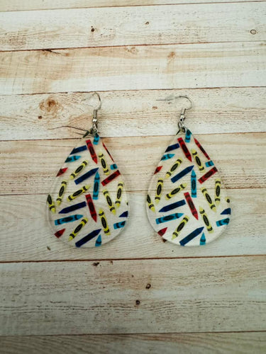 Crayon Earrings