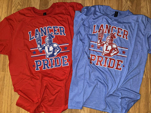 Lancer Pride with Mascot