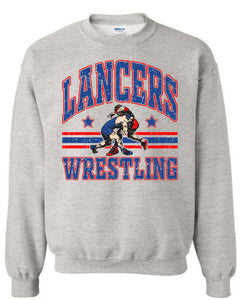 Lakewood Lancers Wrestling (Red and Blue)