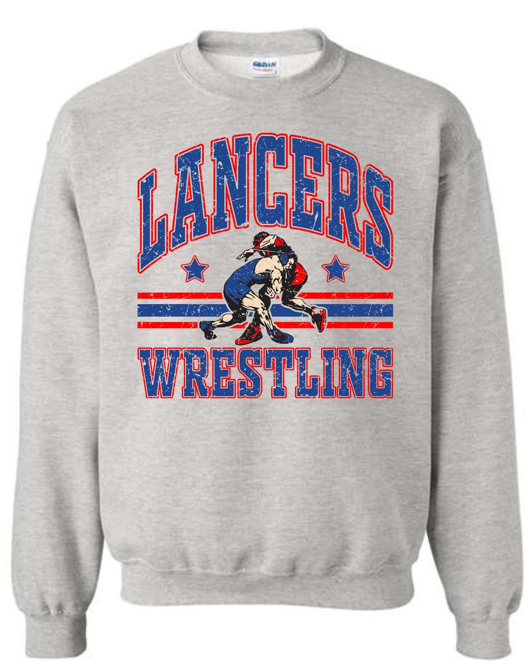 Lakewood Lancers Wrestling (Red and Blue)