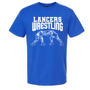 Lancers Wrestling with silhouettes