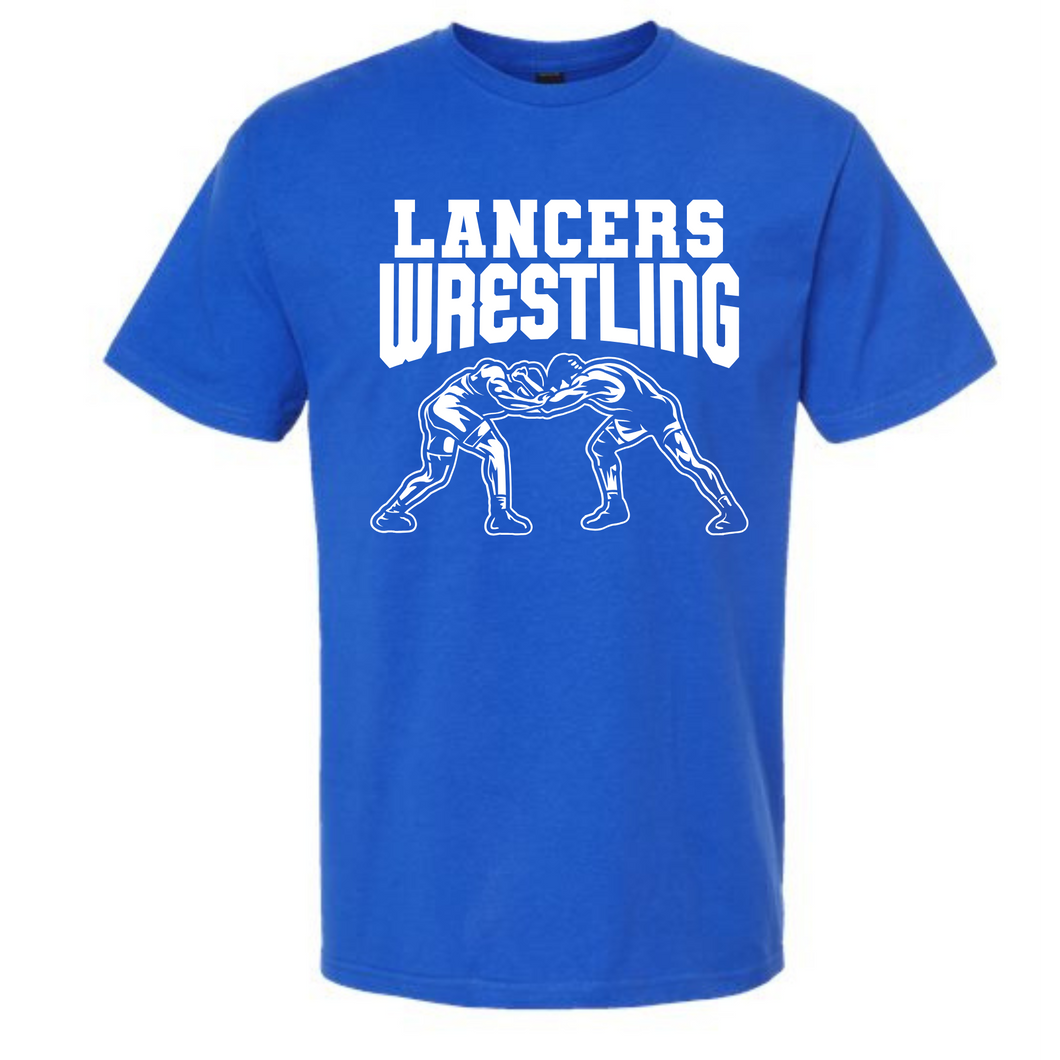 Lancers Wrestling with silhouettes