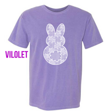 Load image into Gallery viewer, Lace Bunny (Comfort Color tee)