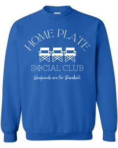 Home Plate Social Club Baseball/Softball OVERSIZE PRINT