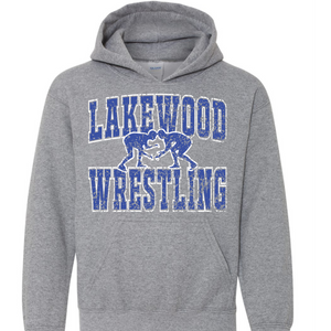 Lakewood Wrestling silhouette