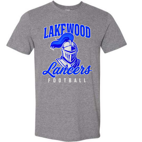 Lakewood Lancers Football  (this also looks great with the football removed)
