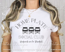 Load image into Gallery viewer, Home Plate Social Club Baseball/Softball OVERSIZE PRINT