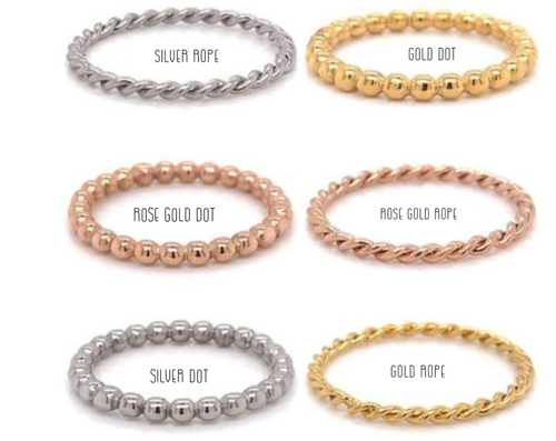 Stacking Ring Spacers