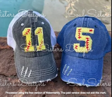 Load image into Gallery viewer, Baseball / Softball Chenille Patch Hat CLOSES APRIL 14TH