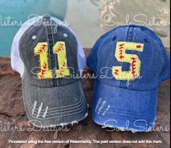 Baseball / Softball Chenille Patch Hat CLOSES APRIL 14TH