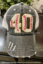 Load image into Gallery viewer, Baseball / Softball Chenille Patch Hat CLOSES APRIL 14TH