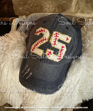 Load image into Gallery viewer, Baseball / Softball Chenille Patch Hat CLOSES APRIL 14TH