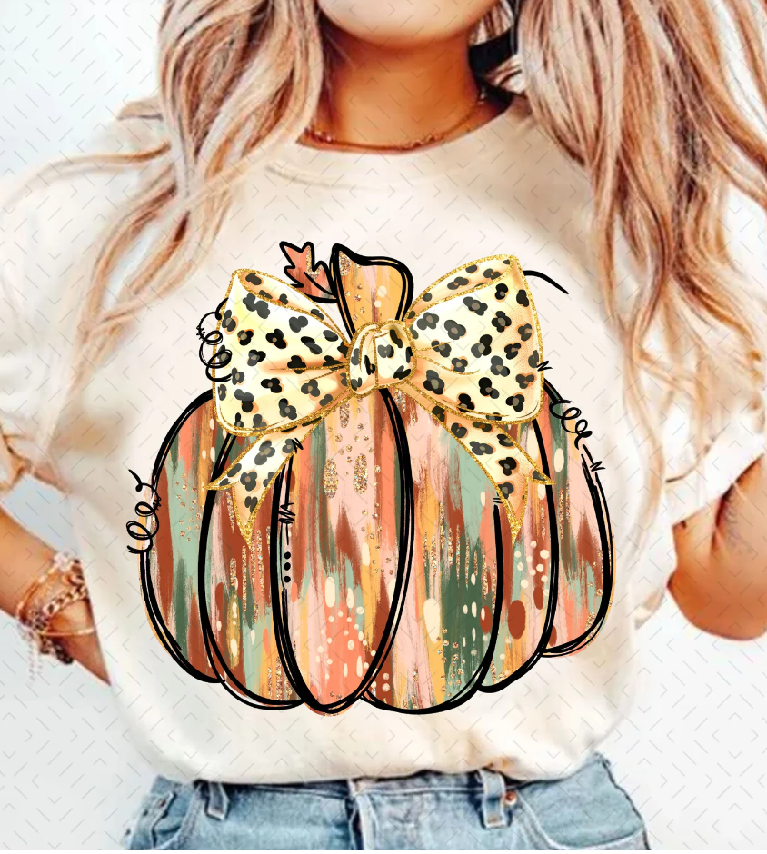 Colorful Gold Pumpkin