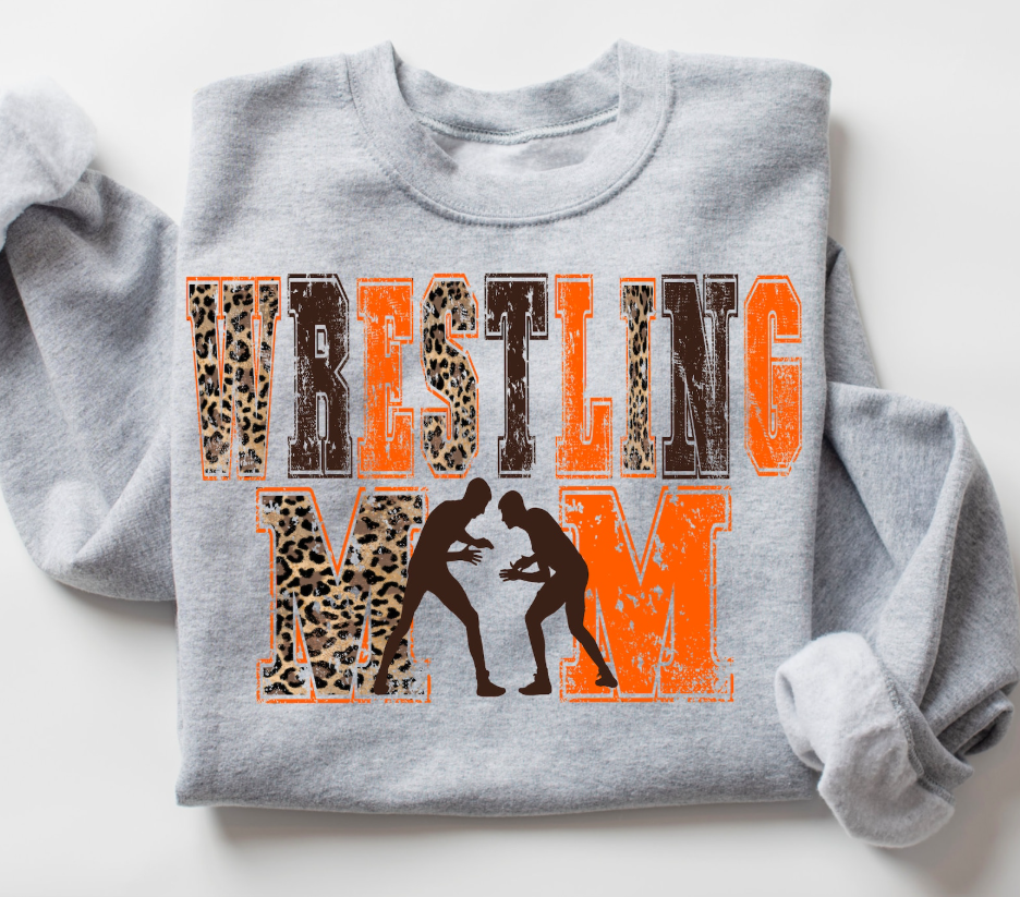 Wrestling mom (orange)