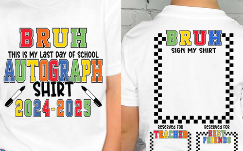 Last Day Of School 2025, Autographs #4