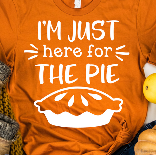 I'm just here for the pie