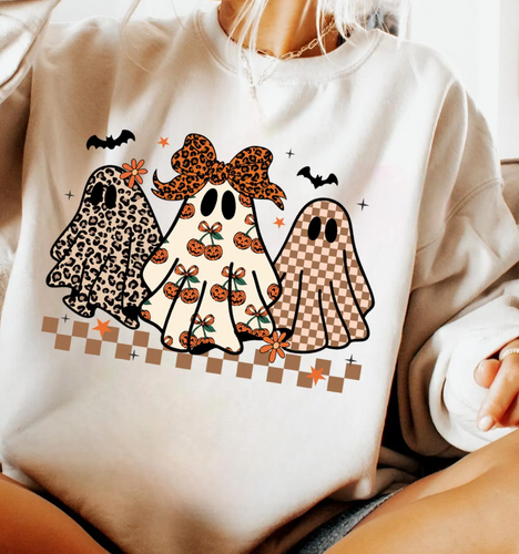 Preppy Halloween Ghost