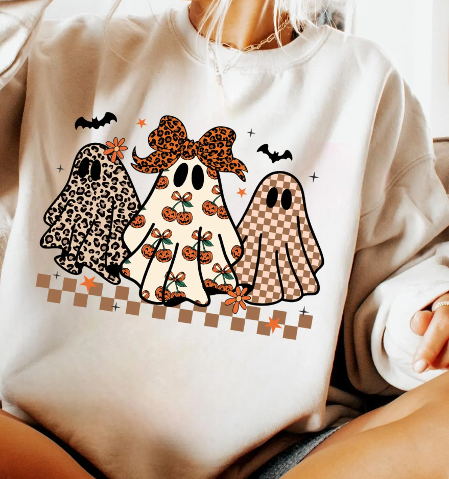 Preppy Halloween Ghost