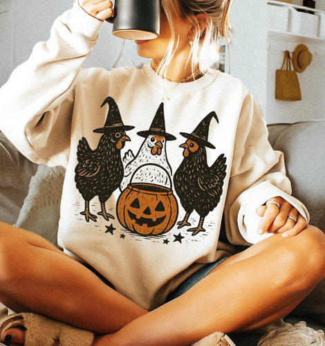 Halloween Chickens (Oversized)