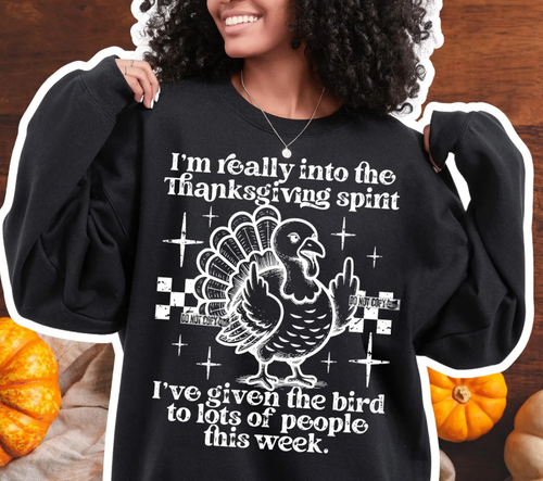 I'm Really Into The Thanksgiving Spirit