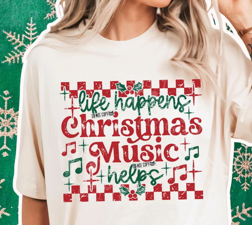 Life Happens Christmas Music Helps