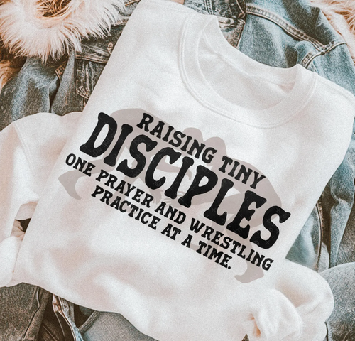 Raising Tiny Disciples Wrestling