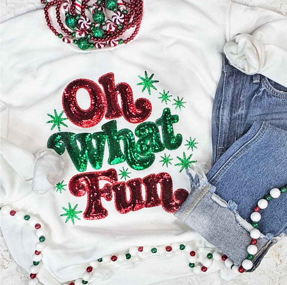 Oh What Fun (REAL SEQUIN)
